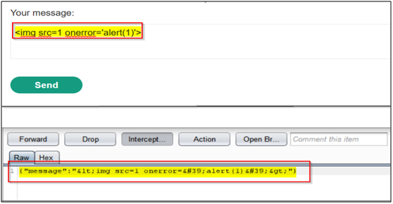 Tampering the WebSocket Message-1