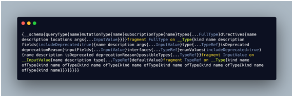 GraphQL introspection