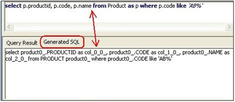 Hibernate query language (HQL)