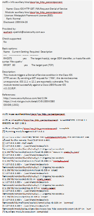 IOS HTTP Percent module